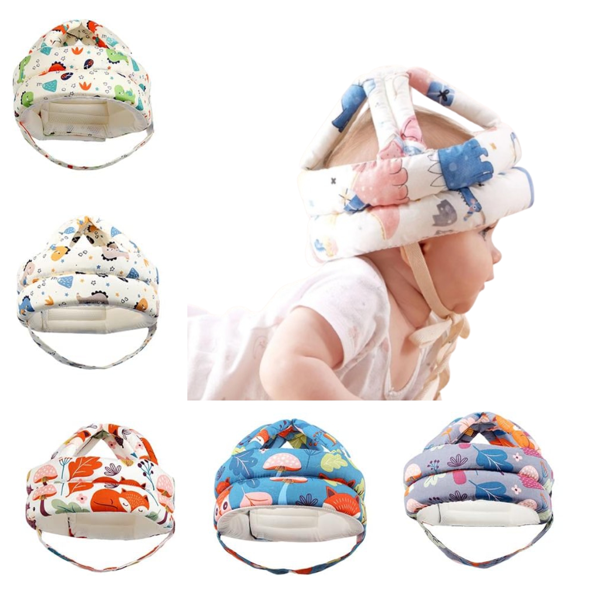Miniatura 3 de Casco Para Bebe MAS chupo de Fruta - GENERO: NIÑA